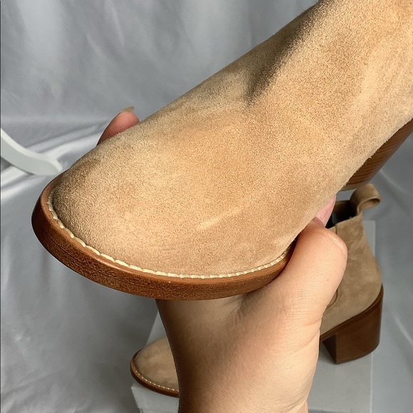 Jenni Kayne Suede Heeled Chelsea Boots - Picture 10 of 14